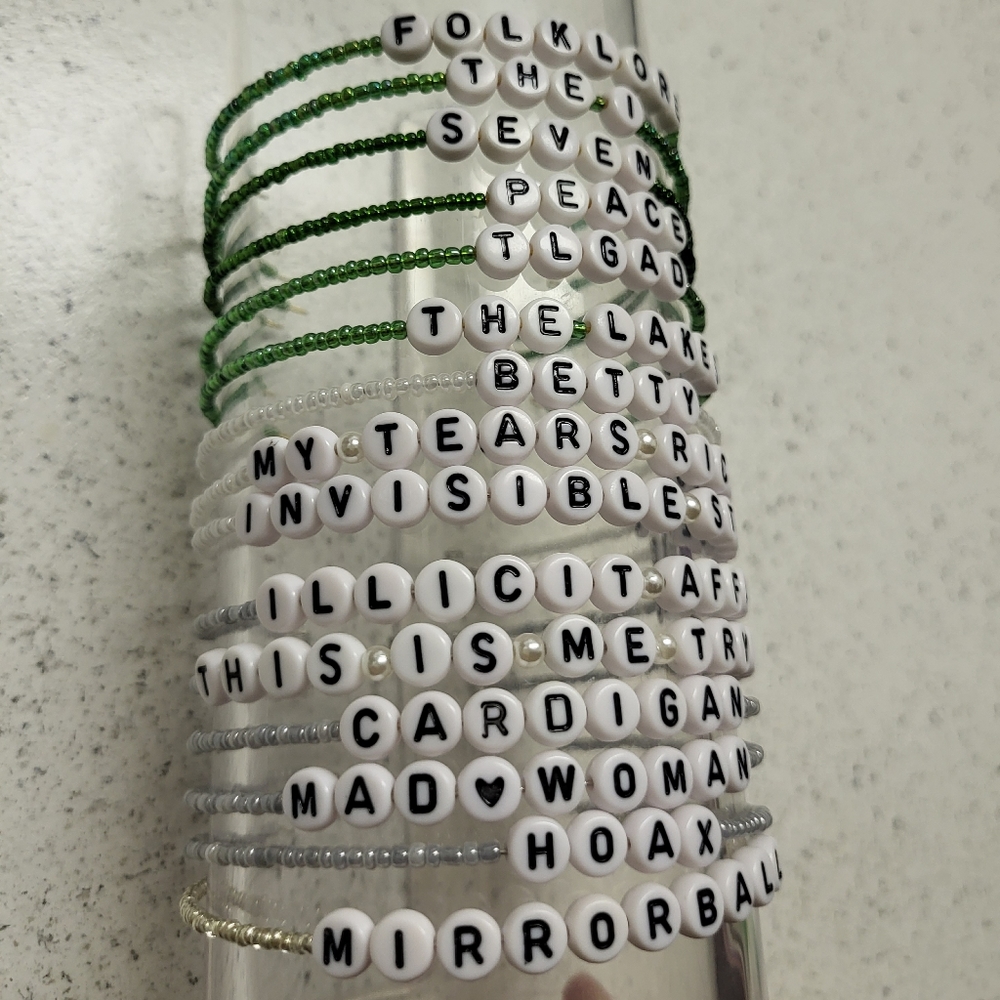 Taylor Swift Eras Tour Friendship Bracelets - Folklore